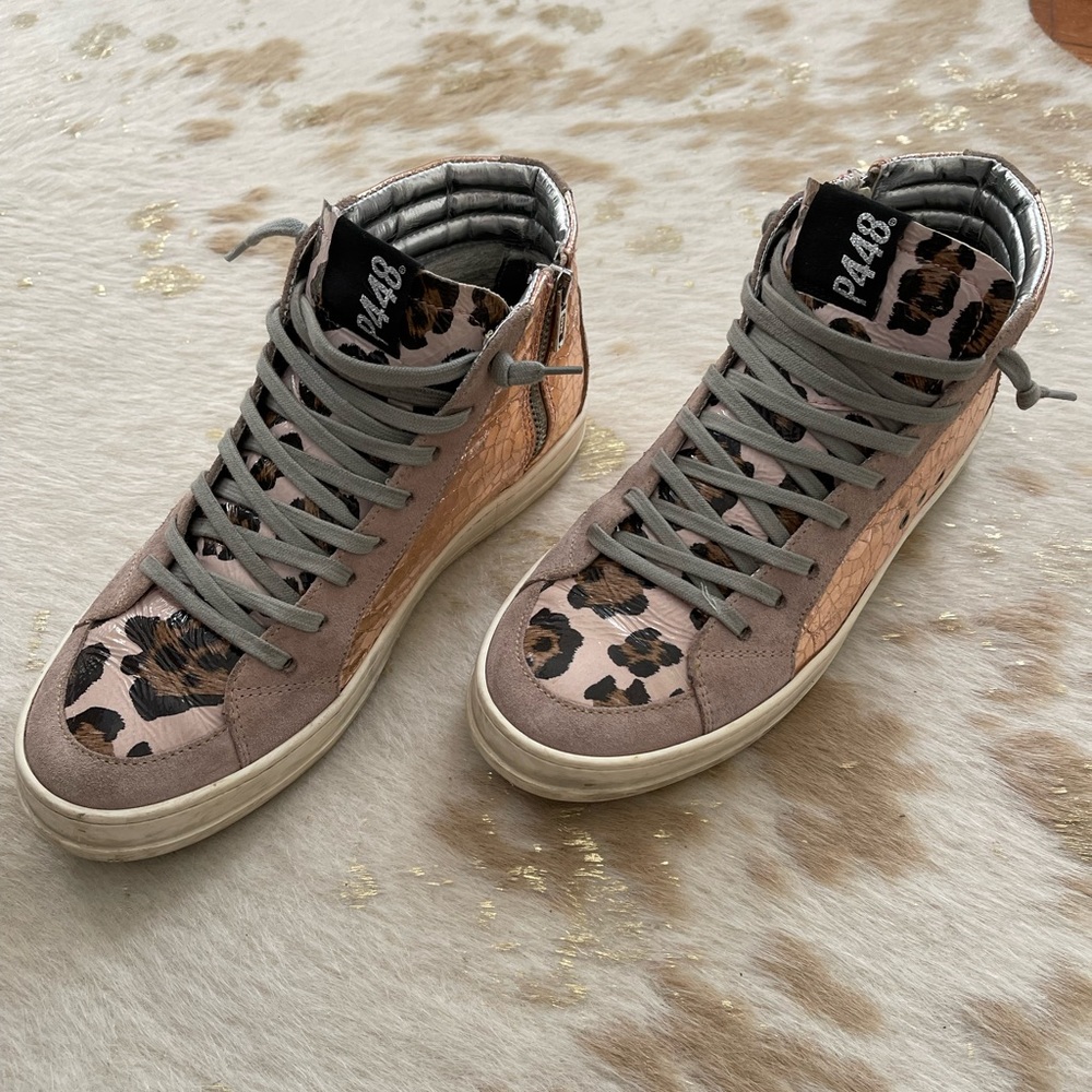 P448 High Top Sneakers